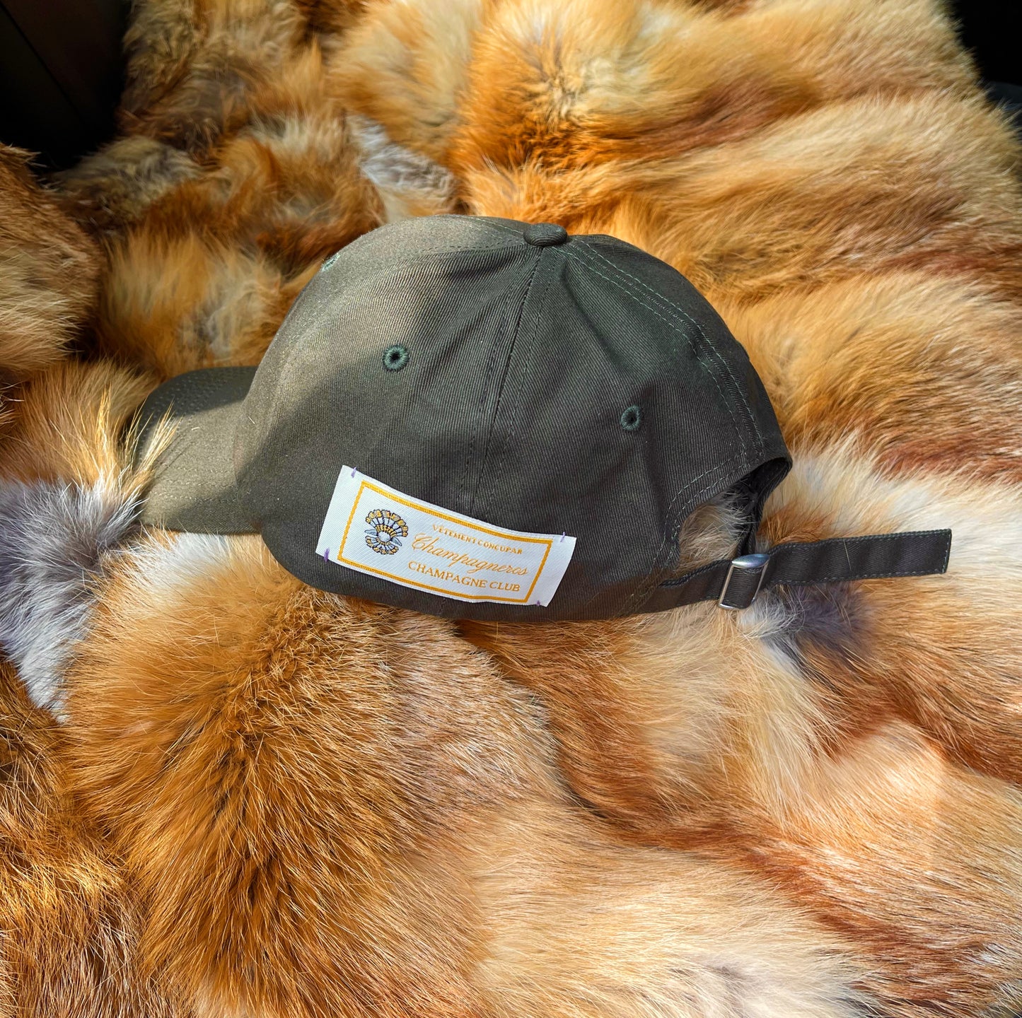 Champagneros Club Cap Olive