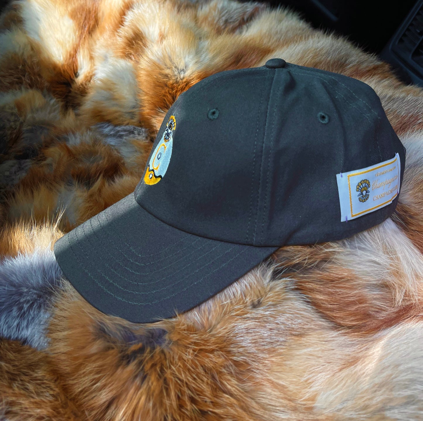 Champagneros Club Cap Olive